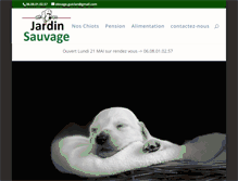 Tablet Screenshot of jardin-sauvage.fr
